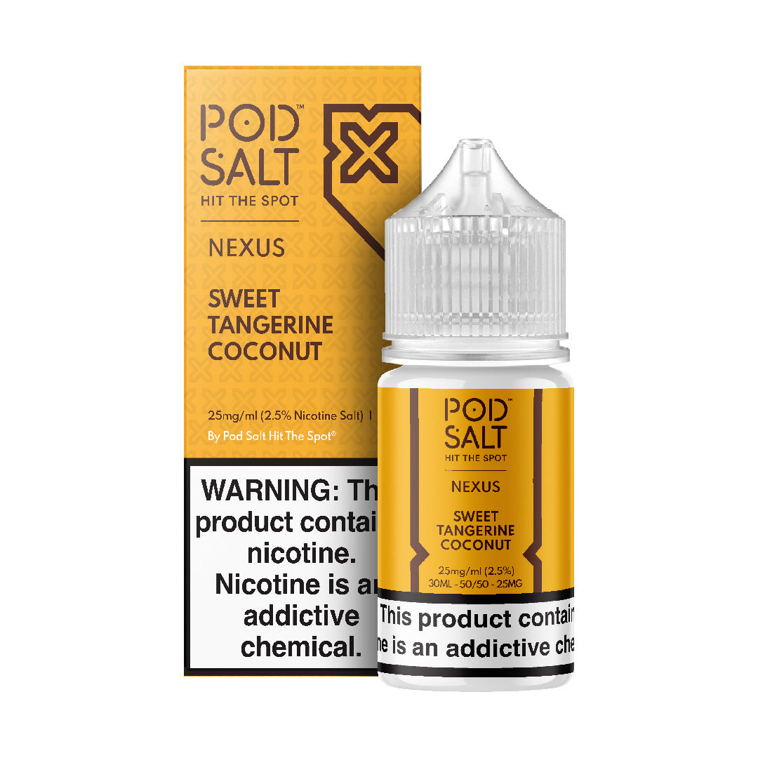 POD SALT NEXUS SWEET TANGERINE COCONUT Om Vapor
