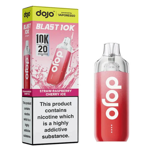 DOJO BLAST 10K - STRAW-RASPBERRY CHERRY ICE