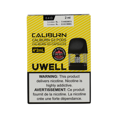UWELL CALIBURN G3 0.4ohm POD PACK