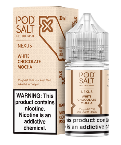 POD SALT NEXUS WHITE CHOCOLATE MOCHA