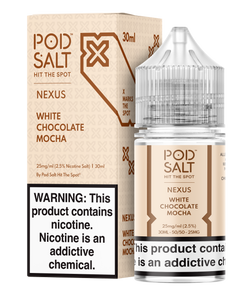POD SALT NEXUS WHITE CHOCOLATE MOCHA