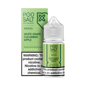 POD SALT NEXUS WHITE GRAPE CUCUMBER APPLE