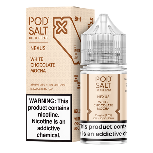 POD SALT NEXUS WHITE CHOCOLATE MOCHA