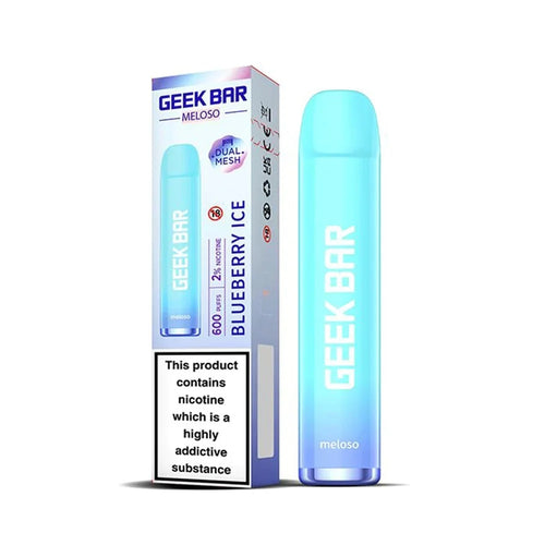 GEEK BAR MELOSO 600 - BLUEBERRY ICE