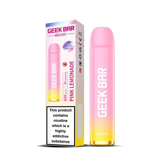 GEEK BAR MELOSO 600 -  PINK LEMONADE