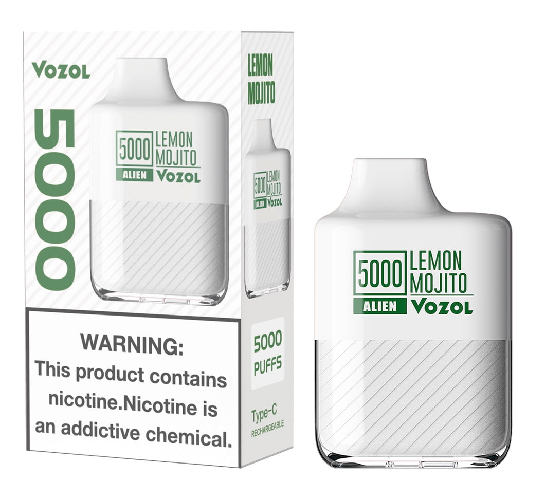 VOZOL ALIEN 5000 - LEMON MOJITO