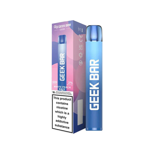 GEEK BAR E600 - WHITE PEACH RAZZ